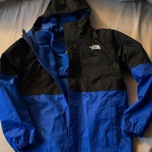 The North Face Youth Black and Blue Jacket